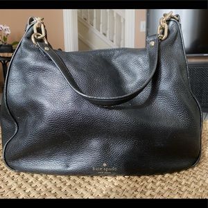 Kate spade grained leather hobo bag